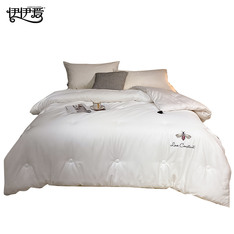 伊伊爱蜜蜂被子200*230cm总重6斤  BZ0HJC2100370（条） 白色