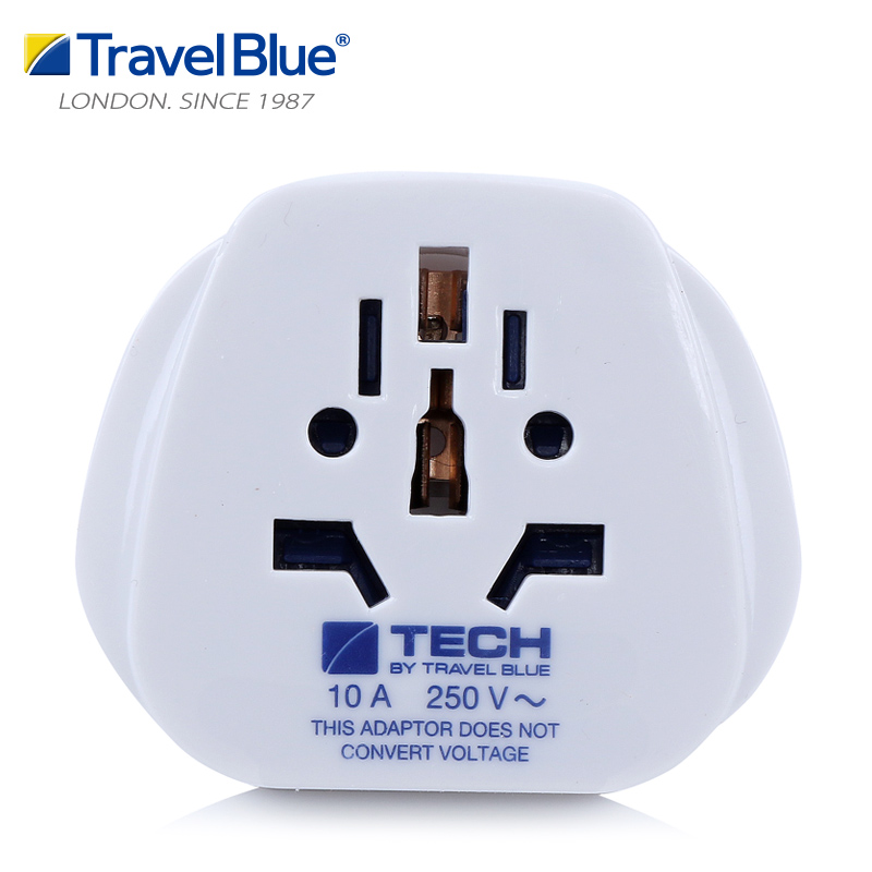 Travel Blue蓝旅 世界到中国/澳大利亚转换插座905（单位：个） 白色