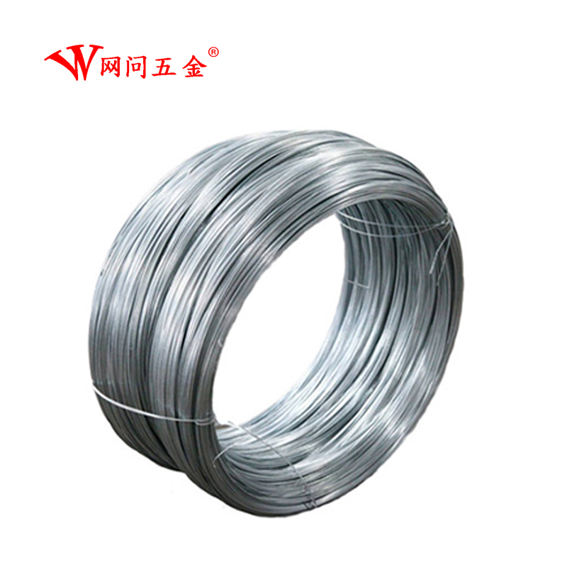 网问五金 16#直径1.6mm/捆约长880米建筑工地镀锌铁丝（单位：捆） 银色