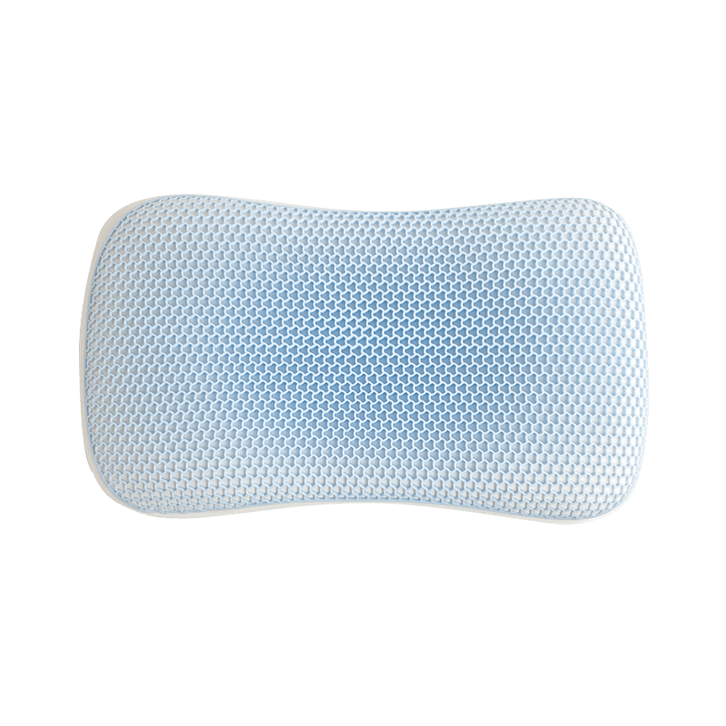 伊伊爱/TPE微动态释压枕35*58*10cm/8cm  ZX0YM02400148（个） 蓝色