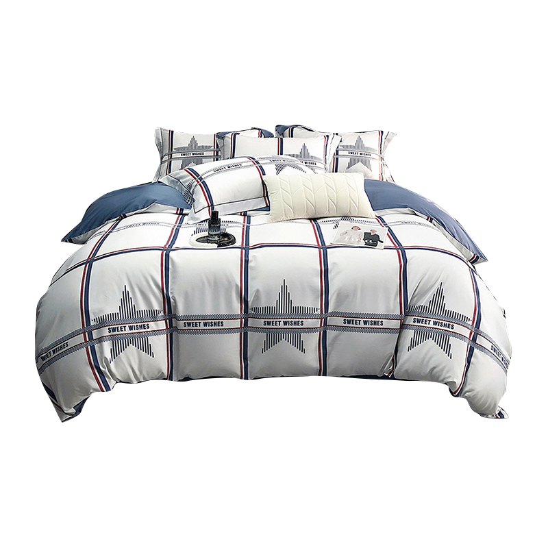 伊伊爱/40S艾棉四件套200*230cm  TJ0KY02401198（套） 梵蒂