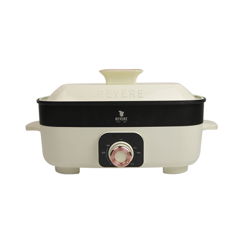 REVERE 多功能料理锅RES-ALQ-HG01/YK 4L 象牙色