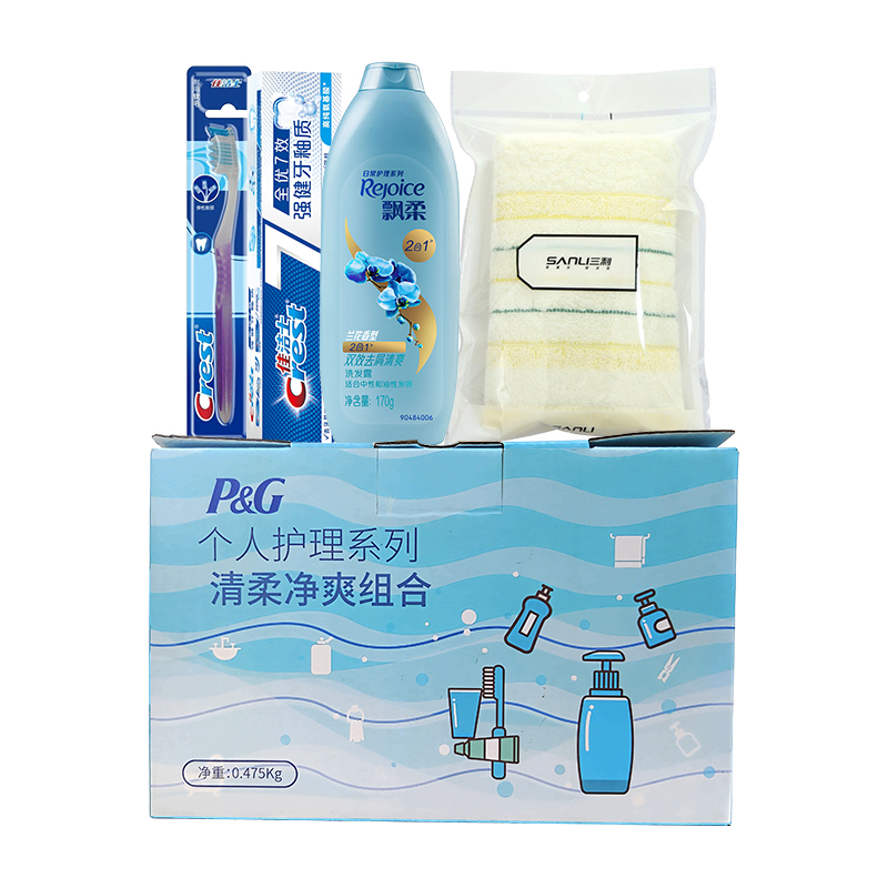 佳洁士宝洁个人护理系列 &middot; 清柔净爽组合  