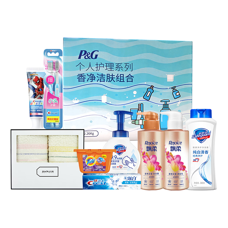 佳洁士个人护理系列 &middot; 香净洁肤组合（单位：套）  