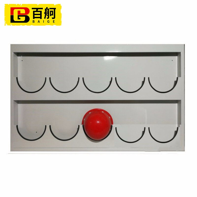 百舸 安全帽架架子  壁挂式安全帽支架式  挂壁 （2层10格）（单位：个）  