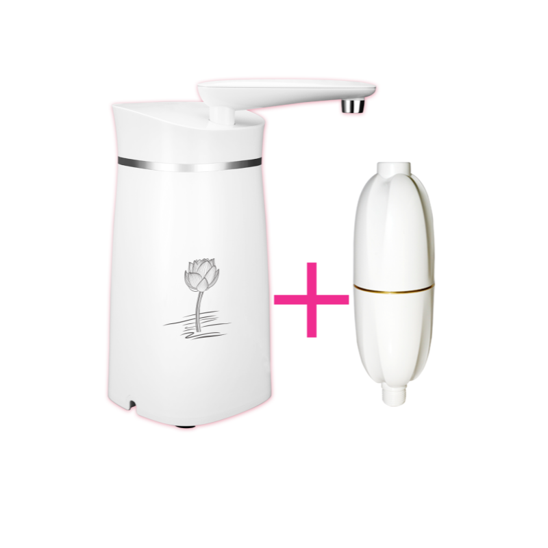 家乐事（Calux）淋浴净水器梦之莲洗漱套装（单位：台） 白色