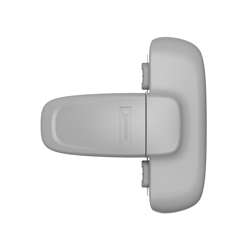 攸曼诚品(eudemon)冰箱锁儿童安全锁宝宝婴儿防夹手柜门锁扣灰色2个装（单位：个） 灰色