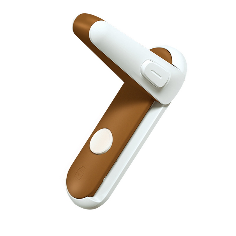 攸曼诚品(eudemon)儿童安全锁扣防小孩开门神器防宠物房门锁宝宝防护反锁1个装（单位:个） 棕色