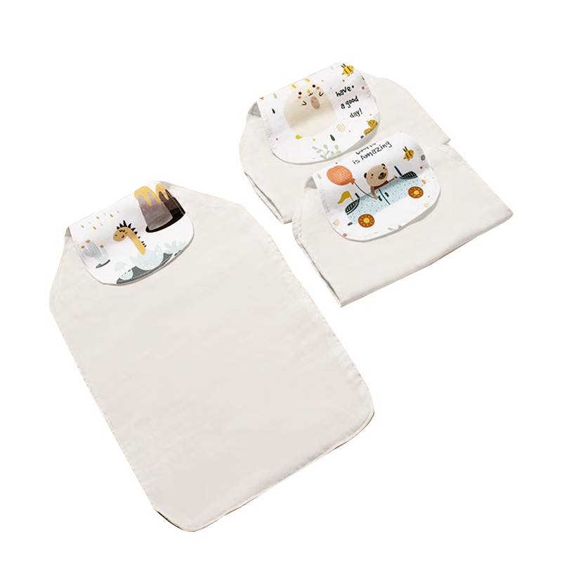 英氏动物汗巾 FZ04B 白L 白色