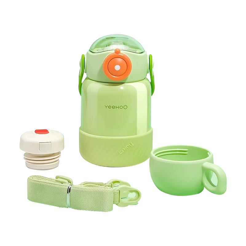 英氏小飞侠儿童保温杯苹果绿 S16C（单位：个） 绿色