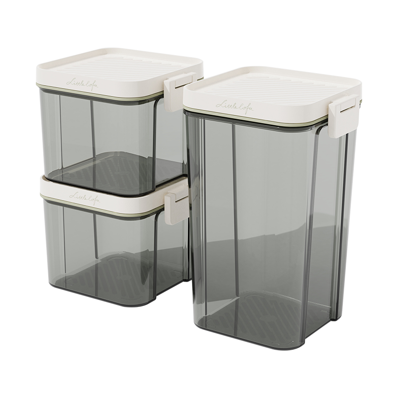 小画仙密封罐LMFG-1201（单个）LMFG-2401(T)（三个） 密封罐（三个装）