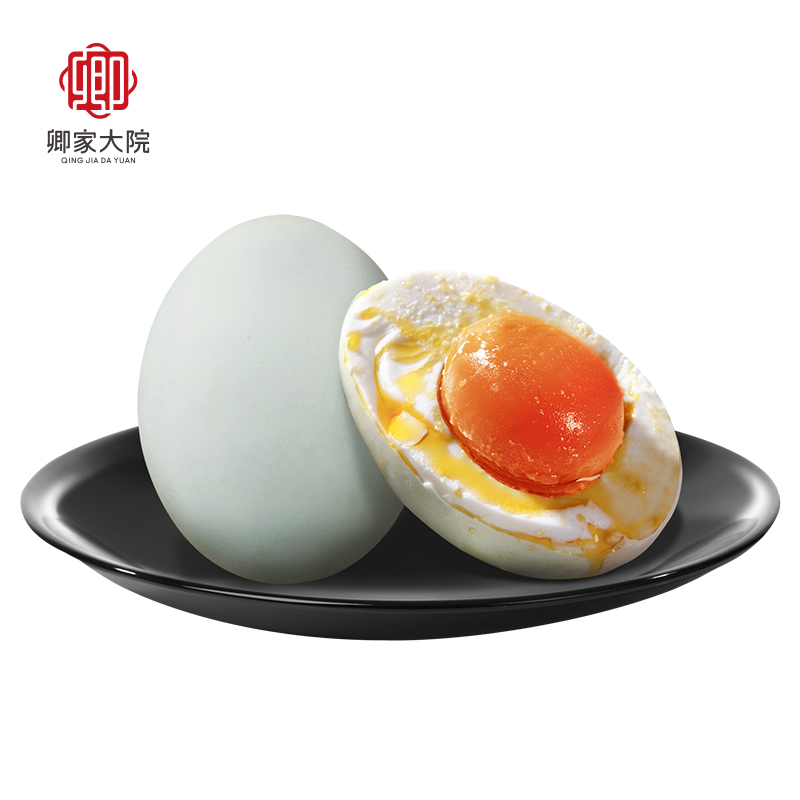 【卿家大院】鸭蛋家庭装1200g（单位：盒） 白色