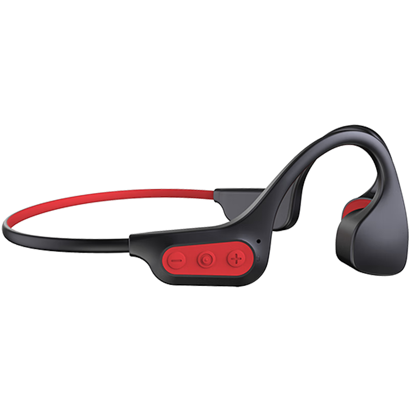 纽曼H67骨传导蓝牙耳机黑红色（单位：个） 曜石黑