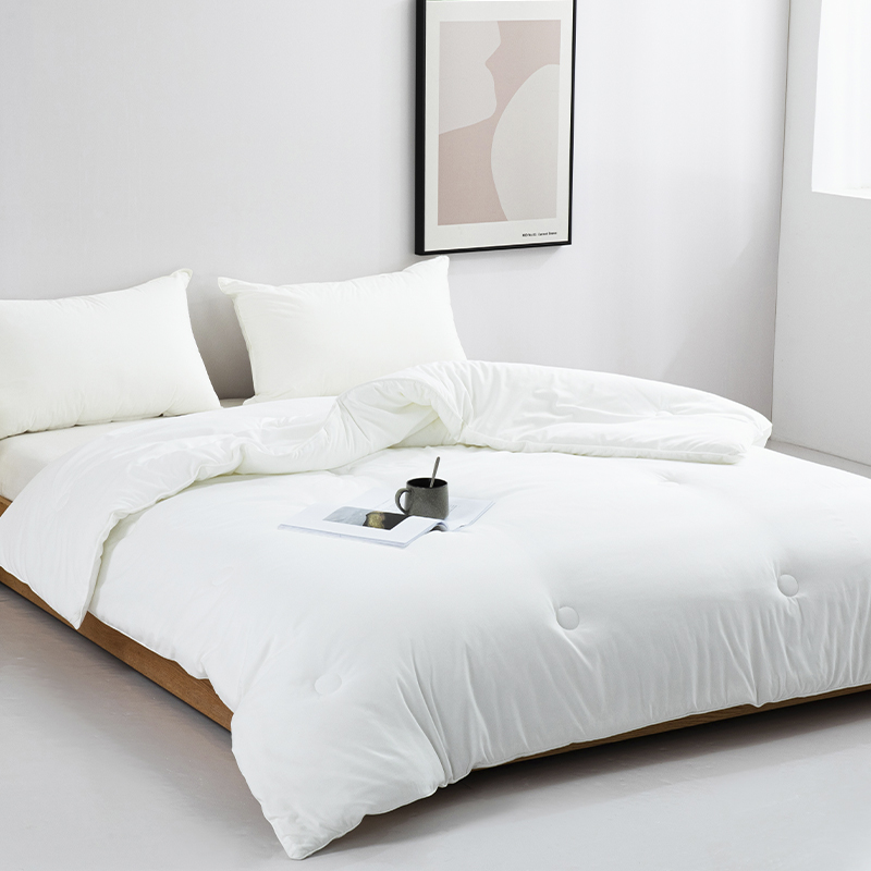 红蜻蜓玉米软糯被200*230cmHQT-2009（单位：条） 本白色