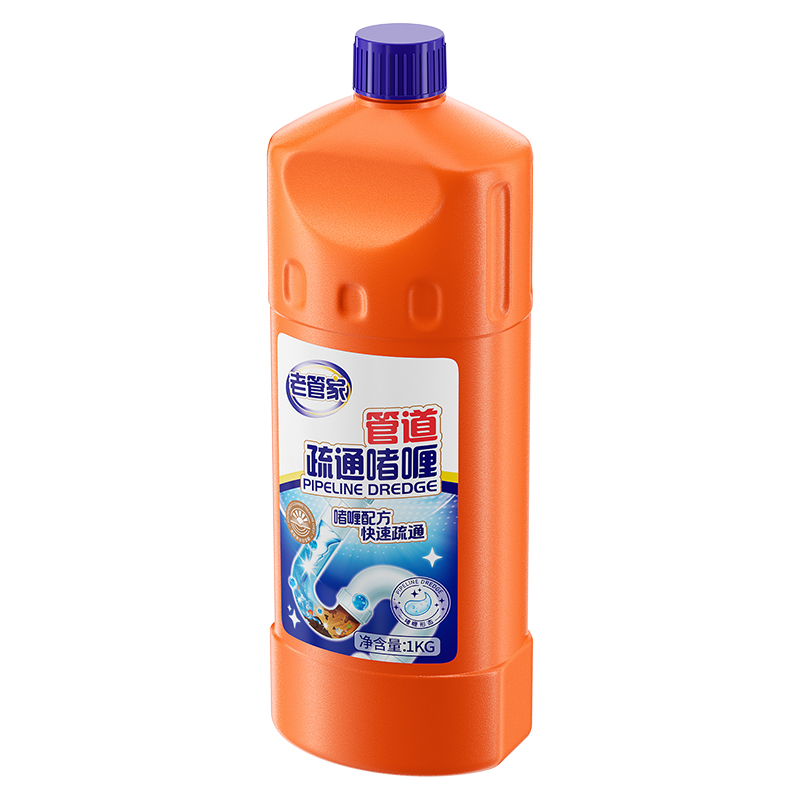 老管家管道疏通啫喱1kg（计价单位：瓶） 无香型
