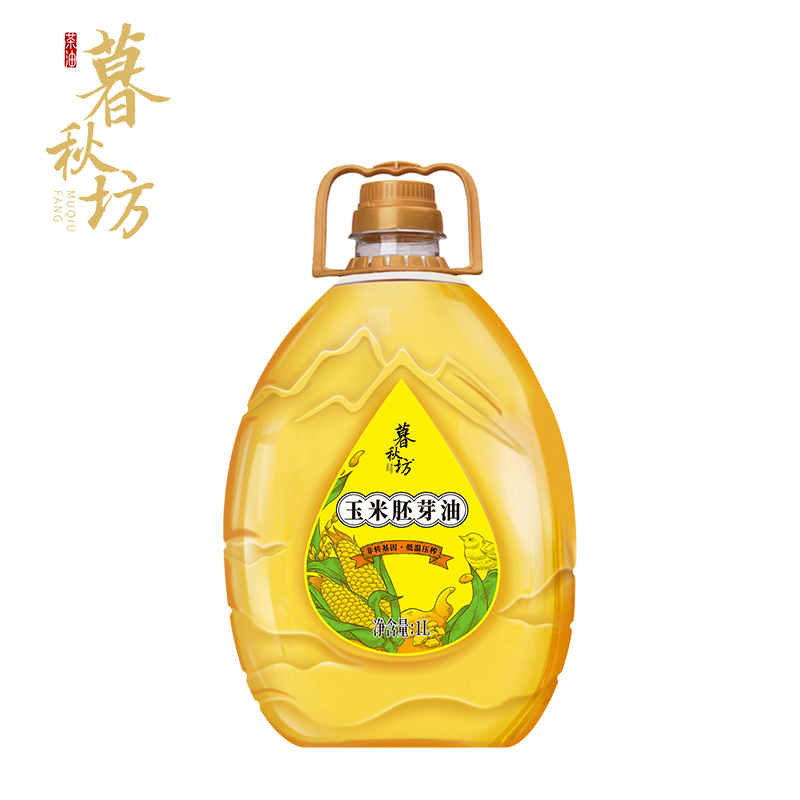 陇间柒月暮秋坊玉米胚芽油1L（单位：瓶） 1L