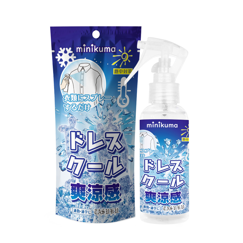 minikuma降温喷雾100ml/瓶 蓝色