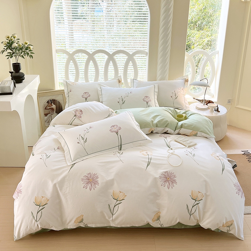 紫韵&ldquo;花梦如约&rdquo;精梳全棉四件套 200*230CM（单位：套） 自然色