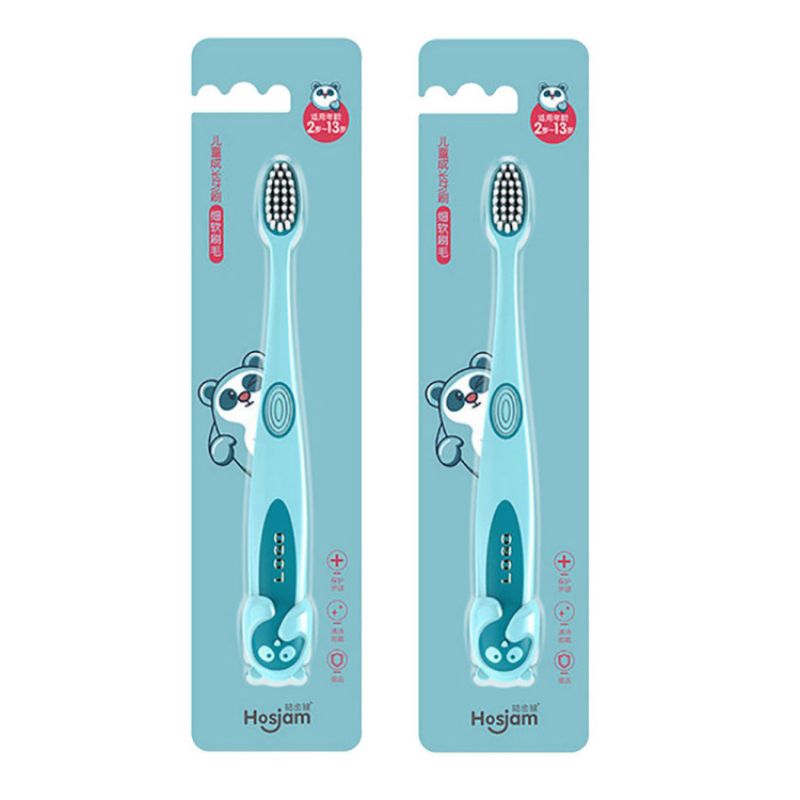 皓齿健儿童软毛牙刷2-13岁 单位（支） 蓝色x2支