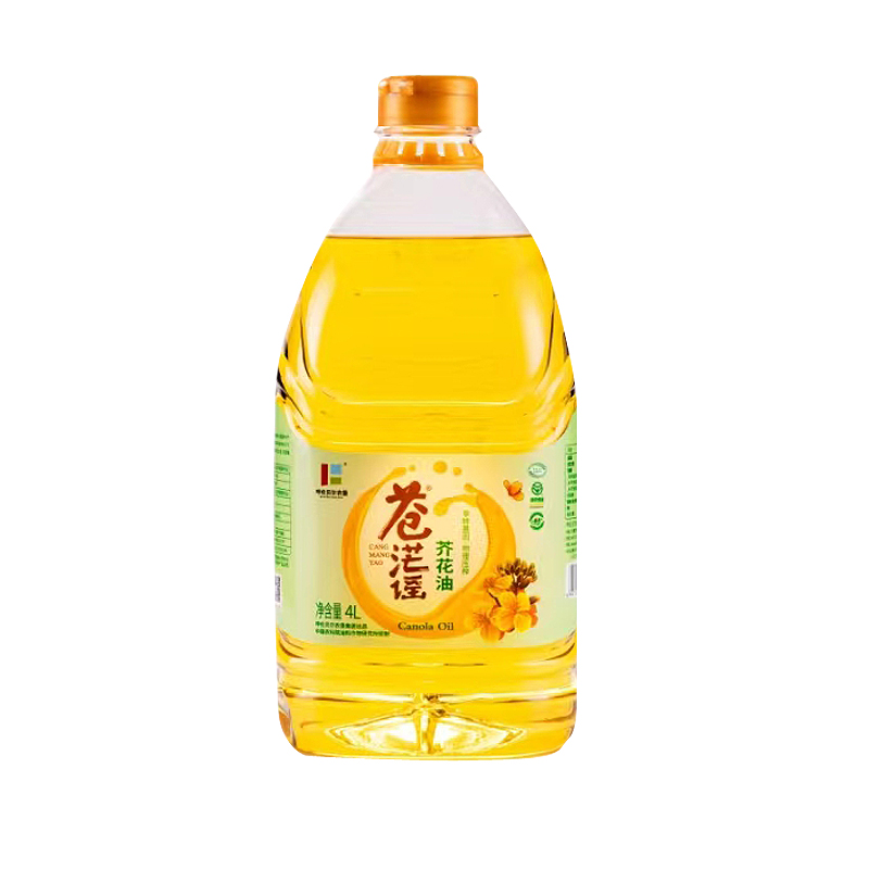 苍茫谣芥花油4L*1单位：桶 香槟黄 4L