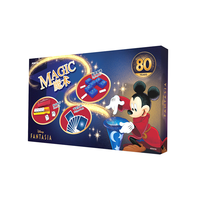 魔法汇MQ-2009 3个魔术玩具 包装精致米奇系列三合一（单位：件） 莓果色