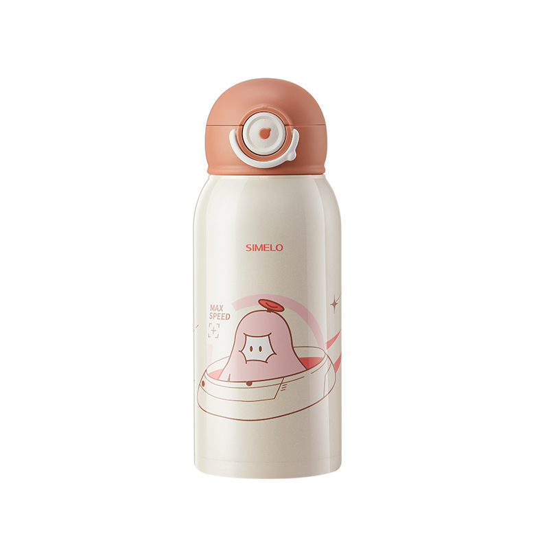 SIMELO印象京都X光年儿童纯钛保温杯600ml（单位：个） 粉色