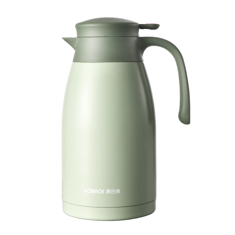 康巴赫 2L小红点家用保温壶KH-H20B02【14050402】个 灰豆绿