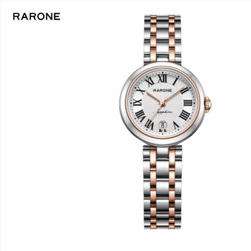 雷诺手表经典罗马刻钉时尚小美人国产女士石英手表8300618040402（单位：块） 玫瑰金
