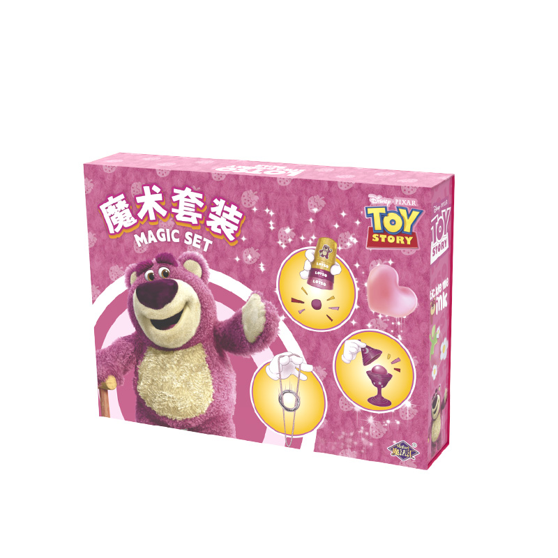 魔法汇(CMX-20013) 8个魔术玩具草莓熊魔术-小礼盒（单位：件） 佳人粉