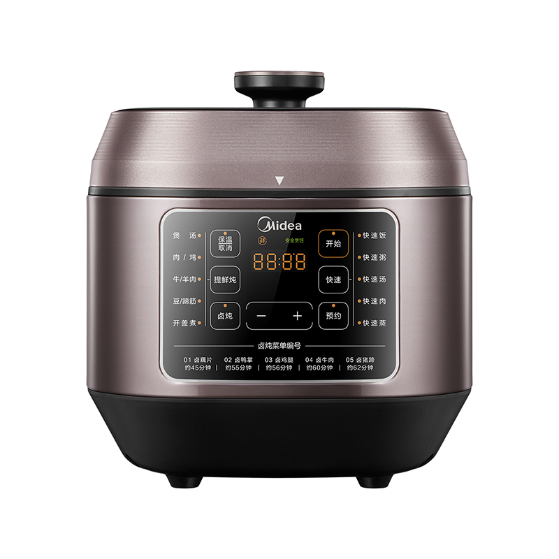 美的电压力锅MY-C640G 6L（单位：台） 棕色