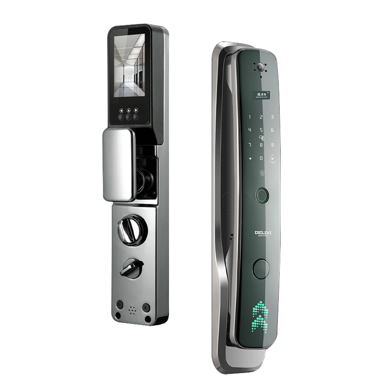 德力西电气全自动智能锁 HDMC-501D 深空灰