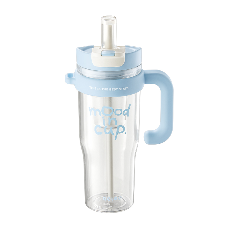 物生物（RELEA） JV012418-1250-LS00 1250ml 大力水守太空杯 奶油薄荷蓝（单位：个）