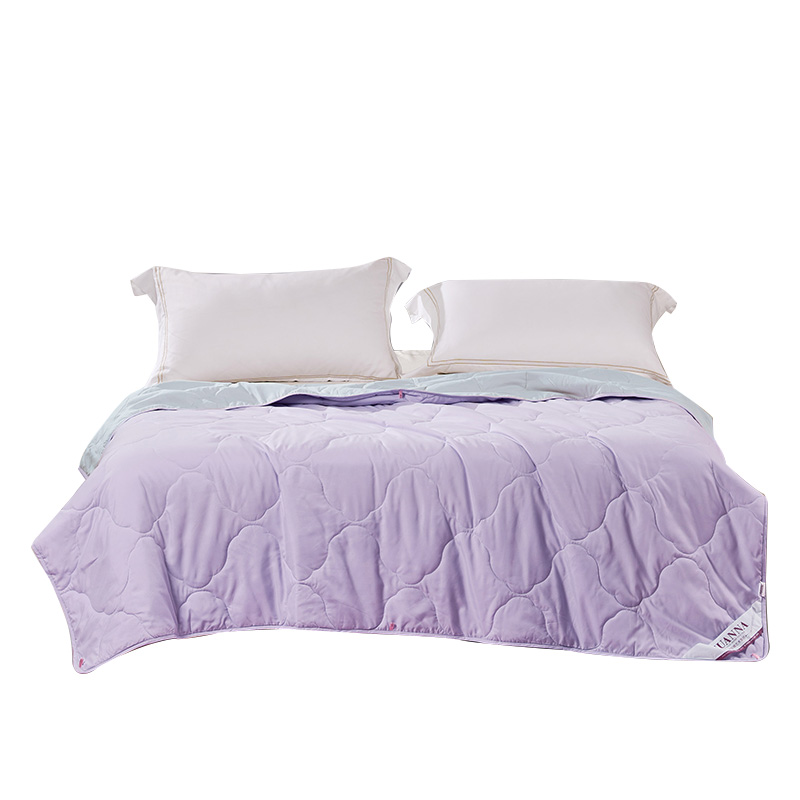 富安娜净柔夏被远山（单位：床） 紫色203*229cm\370g