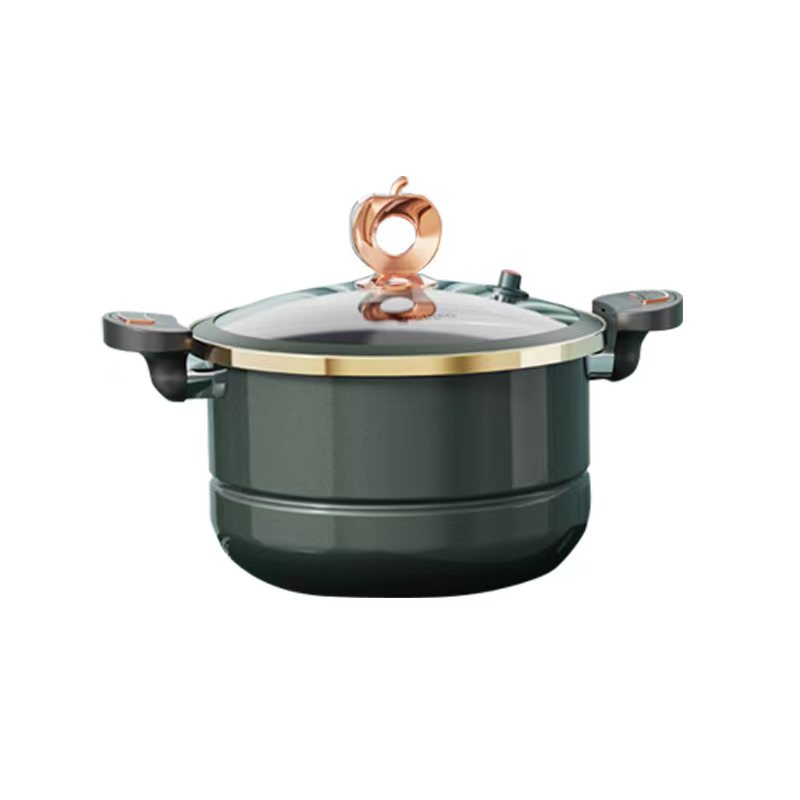 斯密欧 蒸蒸日上搪瓷微压蒸煮锅7L 单位：个 MR-625