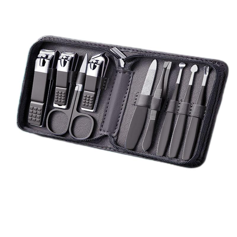 Creative Art-指甲刀9件套-B1606-黑底（单位:套）  