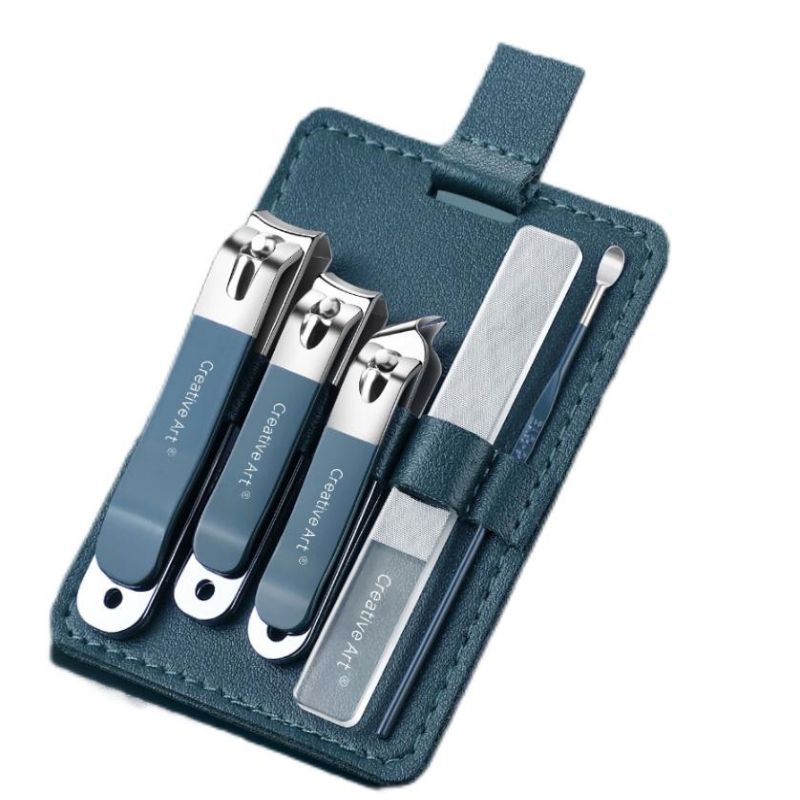 Creative Art-指甲刀套装-B1617-蓝色5pcs（单位:套） 蓝色