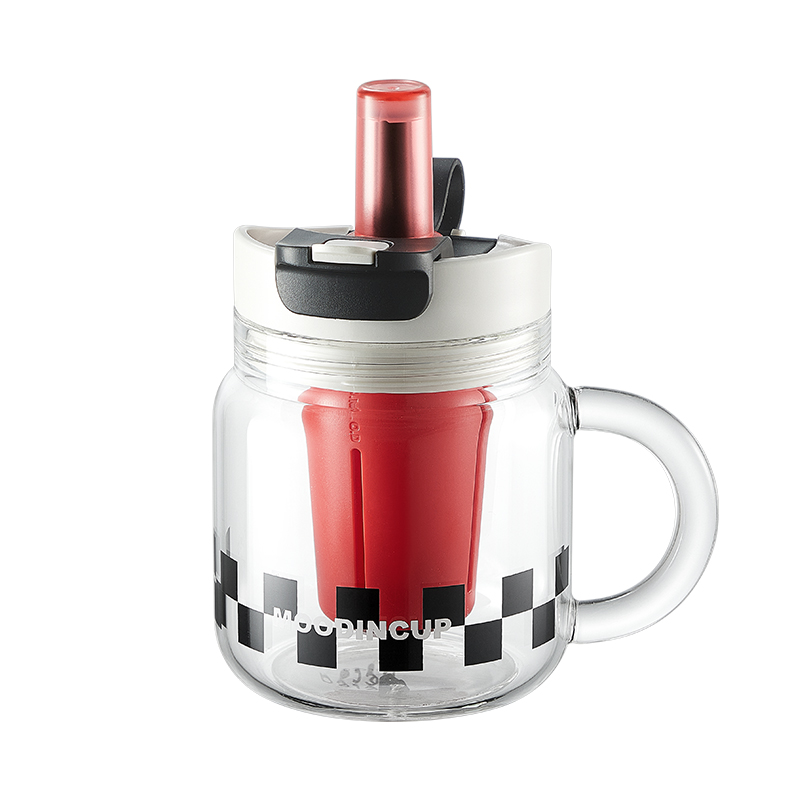 物生物大力水守玻璃杯950ml 单位：个 猫新乳茶