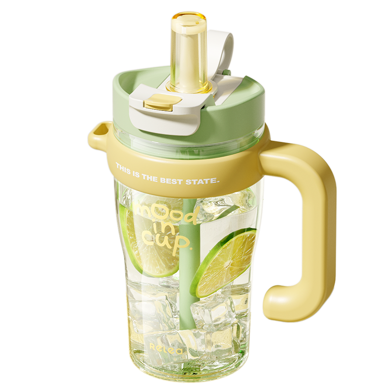 物生物（RELEA） JV012418-0930-VS00 930ml 大力水守太空杯 青梅起泡绿（单位：个）