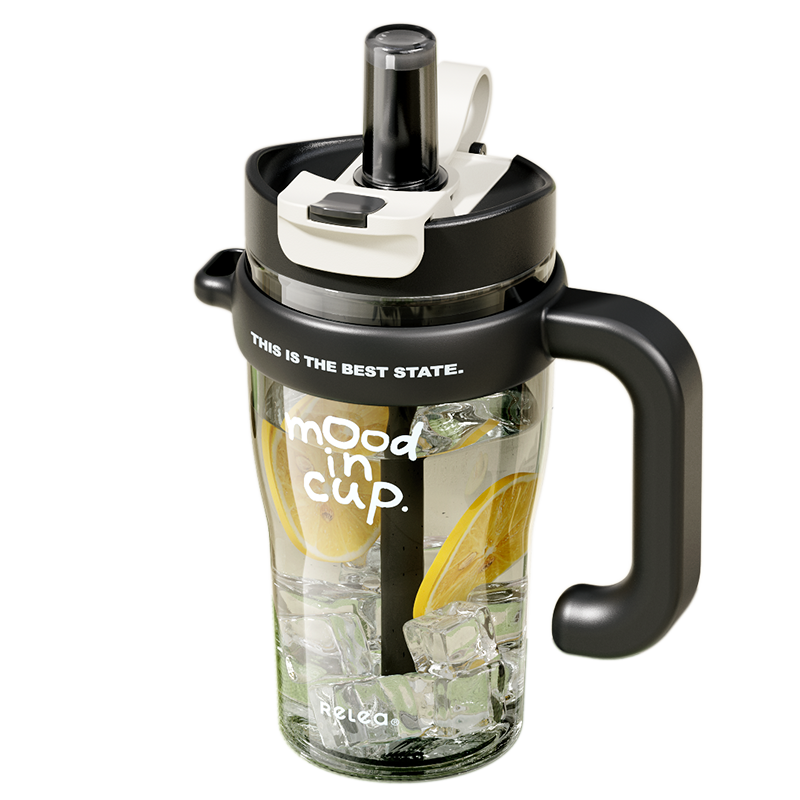 物生物（RELEA） JV012418-0930-ES00 930ml 大力水守太空杯 酷炫黑武士（单位：个）