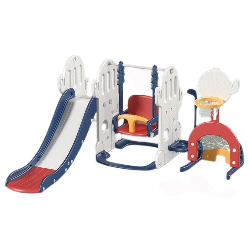 曼龙仙人掌五合一滑梯（单位：个） 蘑菇米白