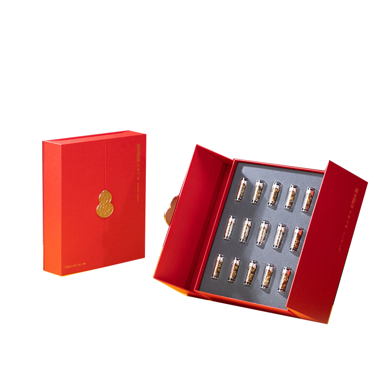 斛生记斛福录&middot;有斛天成2.5g&times;15瓶单位：盒 枫叶色