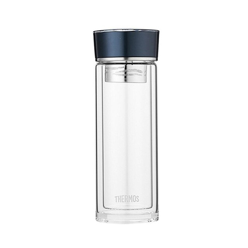 膳魔师（THERMOS）300ml透明玻璃杯TCGE-300（单位：个） 蓝色