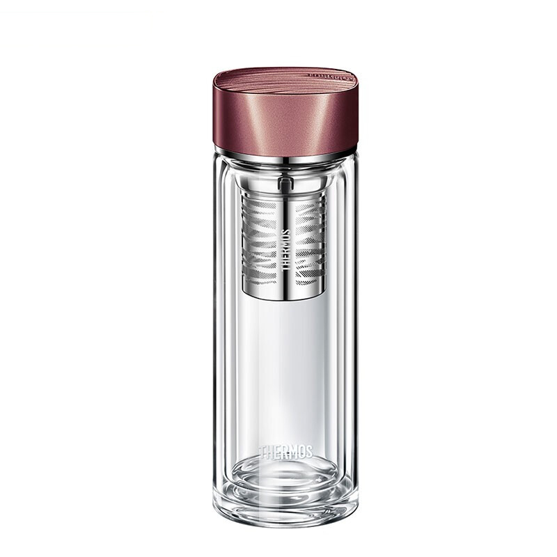 膳魔师（THERMOS）400ml双层玻璃杯TCGB-400（单位：个） 金色