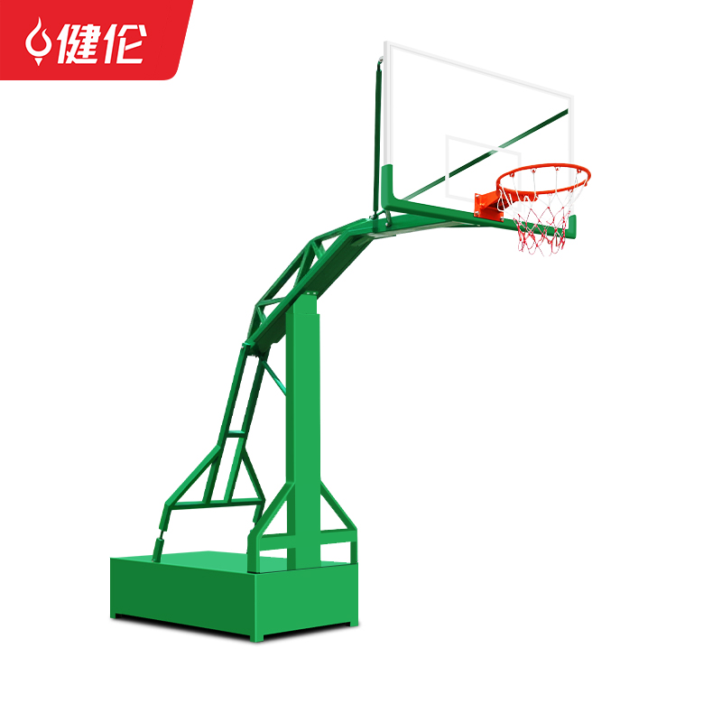 健伦（JEEANLEAN）JL-1101-GC 比赛通用型平箱篮球架（不含配重）单位：台 绿色
