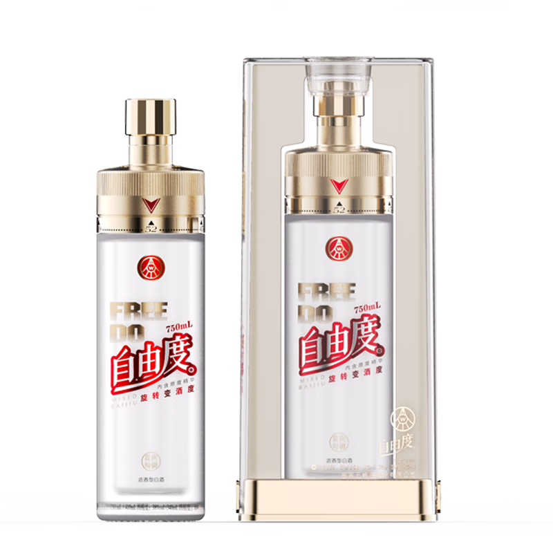 五粮液.38-69度自由度（第二代） 750ml*1瓶 白色