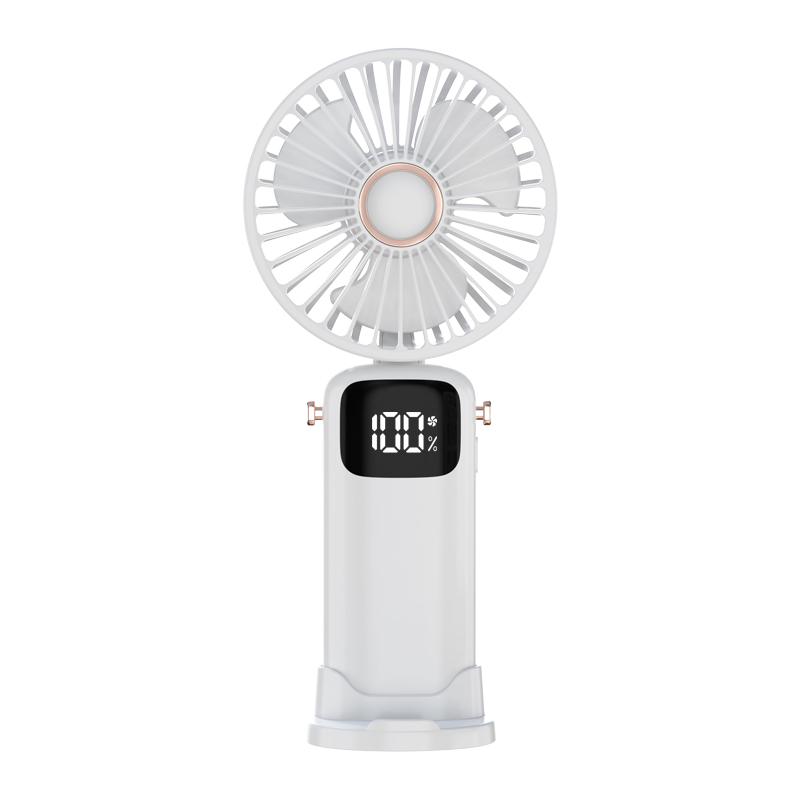 浦诺菲（Pivoful）风逸02 手持数显折叠香薰风扇（单位：个） 白色