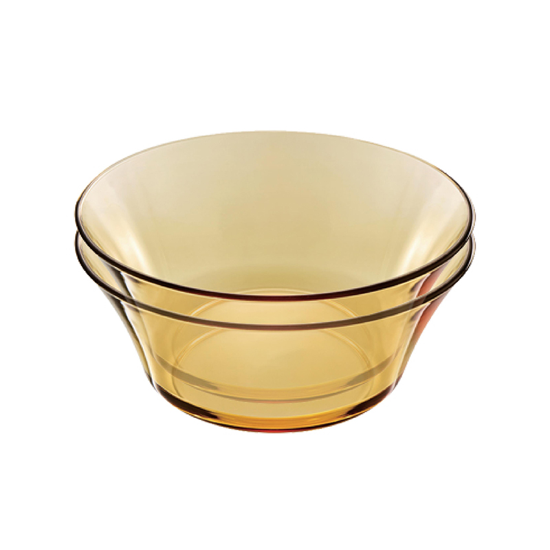 康宁Pyrex餐具Shiny晶耀系列玻璃餐具2a件组PX-SY2A/HP（单位：套） 琥珀色