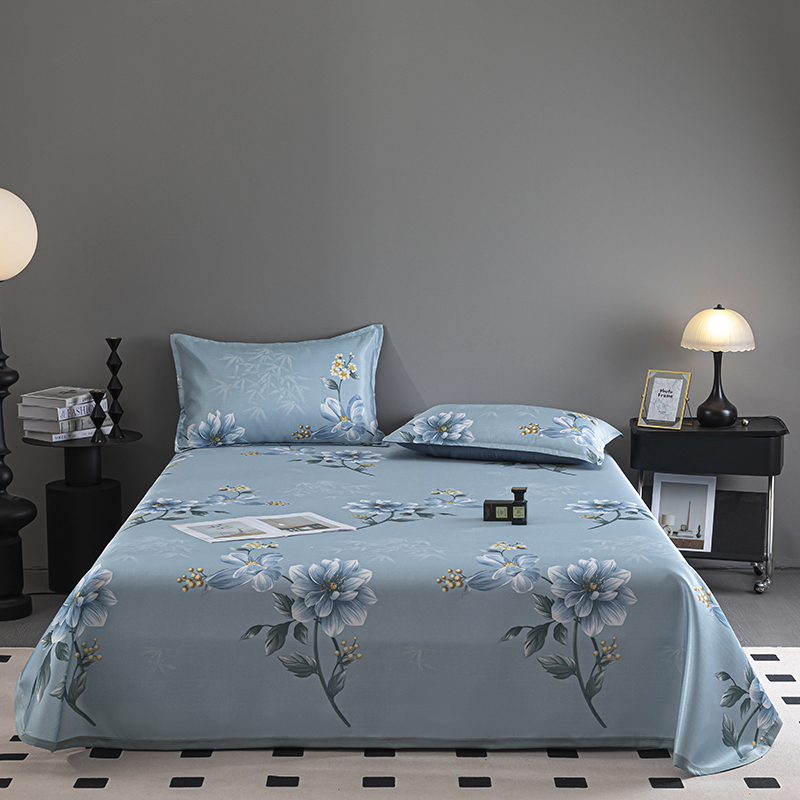 杉杉家纺 提花冰丝软席 凉席 三件套 230*250cm   SS-L1021/SS-L1022 蓝铃花