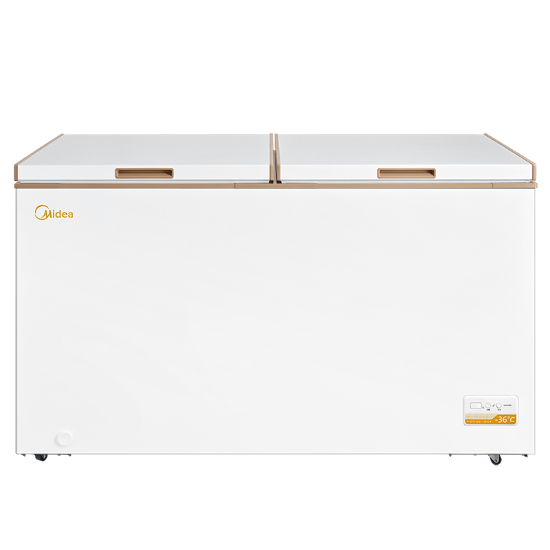 美的（Midea）冰柜 BD/BC-423DKEM(E)白色  台 本白色