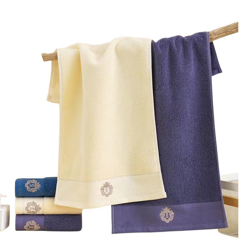 梦丝洛MSL-3052皇冠全棉毛巾（单位：条） 混色